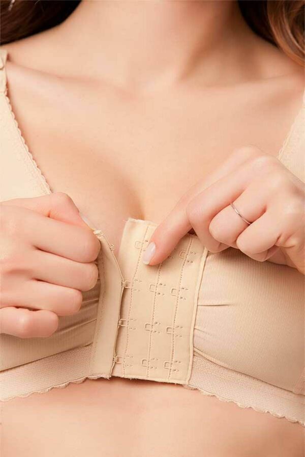 Áo nịt ngực hỗ trợ phẫu thuật thẩm mỹ ngực với dây nịt đàn hồi 2in ổn định vùng phẫu thuật